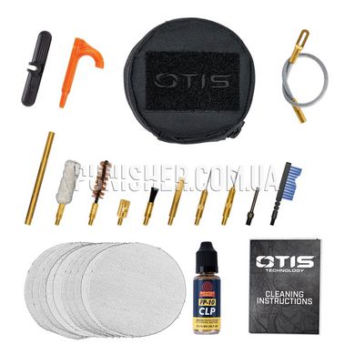 Набір для чищення пістолетів Otis 9mm Pistol Cleaning Kit, Чорний, 9mm, Набір для чищення