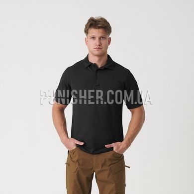 Helikon-Tex UTL Polo Shirt - Topcool Lite, Black, XX-Large