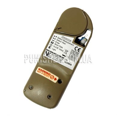 Kestrel 4500NV Weather Meters with Vane Mount (Used), Tan, 4000 Series, Atmospheric vise, Height above sea level, Relative humidity, Wind Chill, Saving measurements, Outside temperature, Heat index, Compass, Dewpoint, Wind speed, Time and date, Night Vision