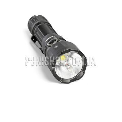 Портативный светодиодный фонарик Videx VLF-A376 3600Lm, Черный, Ручный, Аккумулятор, USB, Белый, Красный