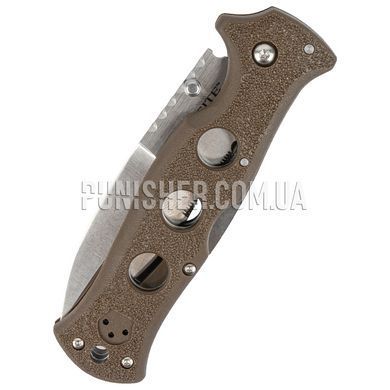 Складаний ніж Cold Steel Gunsite Counter Point 4", DE, Ніж, Складаний, Напівсерейтор