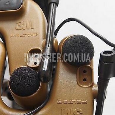 Ветрозащита микрофона ACM Foam Mic для Peltor Comtac, Черный, Гарнитура, Peltor, Ветрозащита