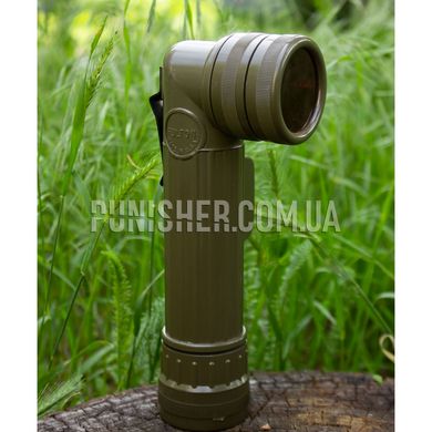 Військовий ліхтар Fulton MX-991/U (Був у використанні), Olive, Ручний, Батарейка
