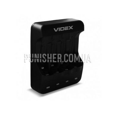 Зарядний пристрій Videx VCH-N400 для AA/AAA, Чорний
