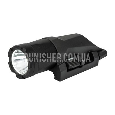 Збройовий ліхтар InForce WML White/IR 400 lumens Gen 3 з адаптером Ops-Core на рейку шолома, Чорний, Ліхтар, Білий, Інфрачервоний, 400