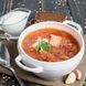 Portion Ukrainian Borsch with Chicken, 325 g Canned Tin 2000000242828 photo 2