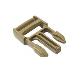 ITW Fastex Side Release Buckle 1" Latch, Coyote Brown