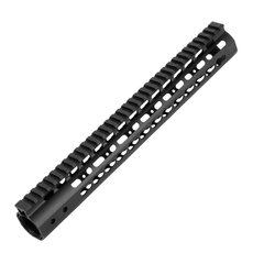 Specna Arms KeyMod CNC 13.5” Handguard, Black, Keymod, Picatinny rail, 343