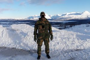Зимове спорядження норвезького піхотинця