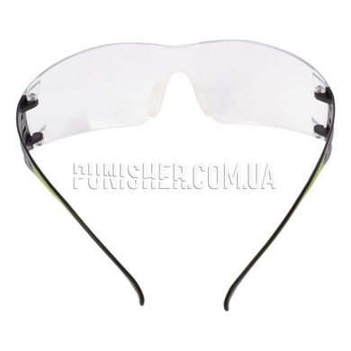 3M Peltor Sport SecureFit Safety Eyewear SF400 Clear Lens, Clear, Transparent, Goggles