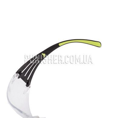 3M Peltor Sport SecureFit Safety Eyewear SF400 Clear Lens, Clear, Transparent, Goggles
