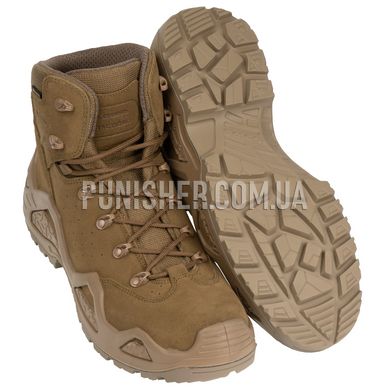 Lowa Z-6S GTX C Tactical Boots, Coyote Brown, 11.5 R (US), Demi-season