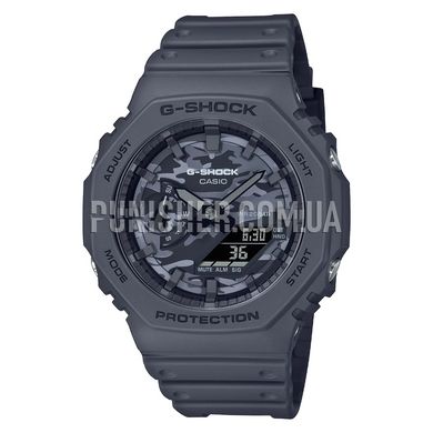 Casio G-Shock GA-2100CA-8AER Watch, Dark Grey, Date, Day of the week, Month, World time, Stopwatch, Timer, Sports watches