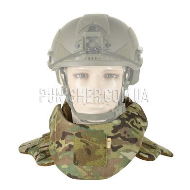 M-Tac Ballistic Collar Protection with ballistic packages class 1 for Cuirass QRS, Multicam, Neck protection, 1, Ultra high molecular weight polyethylene