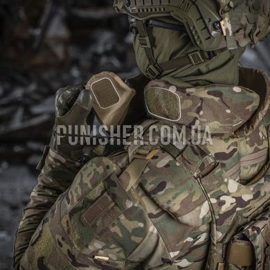 Горжет M-Tac з балістичними пакетами 1 клас для Cuirass QRS, Multicam, Захист шиї, 1, Надвисокомолекулярний поліетилен