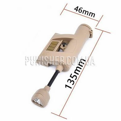 Ліхтар WADSN Charge MPLS, DE, Нашоломний, Батарейка, Зелений, Білий, Інфрачервоний, Червоний