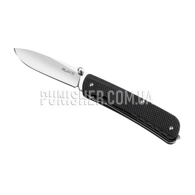 Нож многофункциональный Ruike Trekker LD11-B, Черный, Нож, Складной, Гладкая