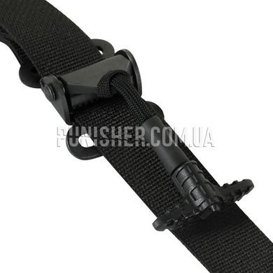 M-Tac Universal Gun Sling, Black, Rifle sling, 1-Point, 2-Point