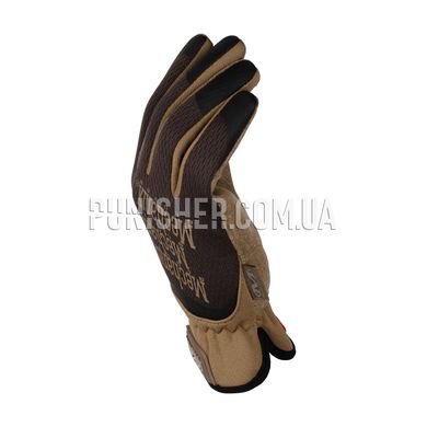 Mechanix Fastfit Brown Gloves, Brown, Large