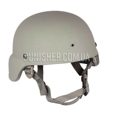 ACH MICH 2000 IIIA Helmet (Used), Foliage Green, Large