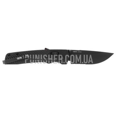 Складной нож SOG Flash AT - Serrated, Черный, Нож, Складной, Полусеррейтор