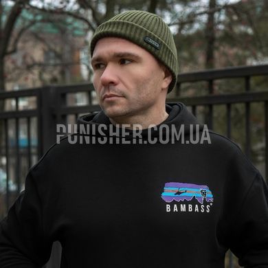 Зимова шапка PSDinfo Blend Beanie PVH Logo, Olive, Medium