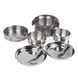 M-tac Stainless-Steel Mess Kit for 2 persons 2000000007533 photo 1