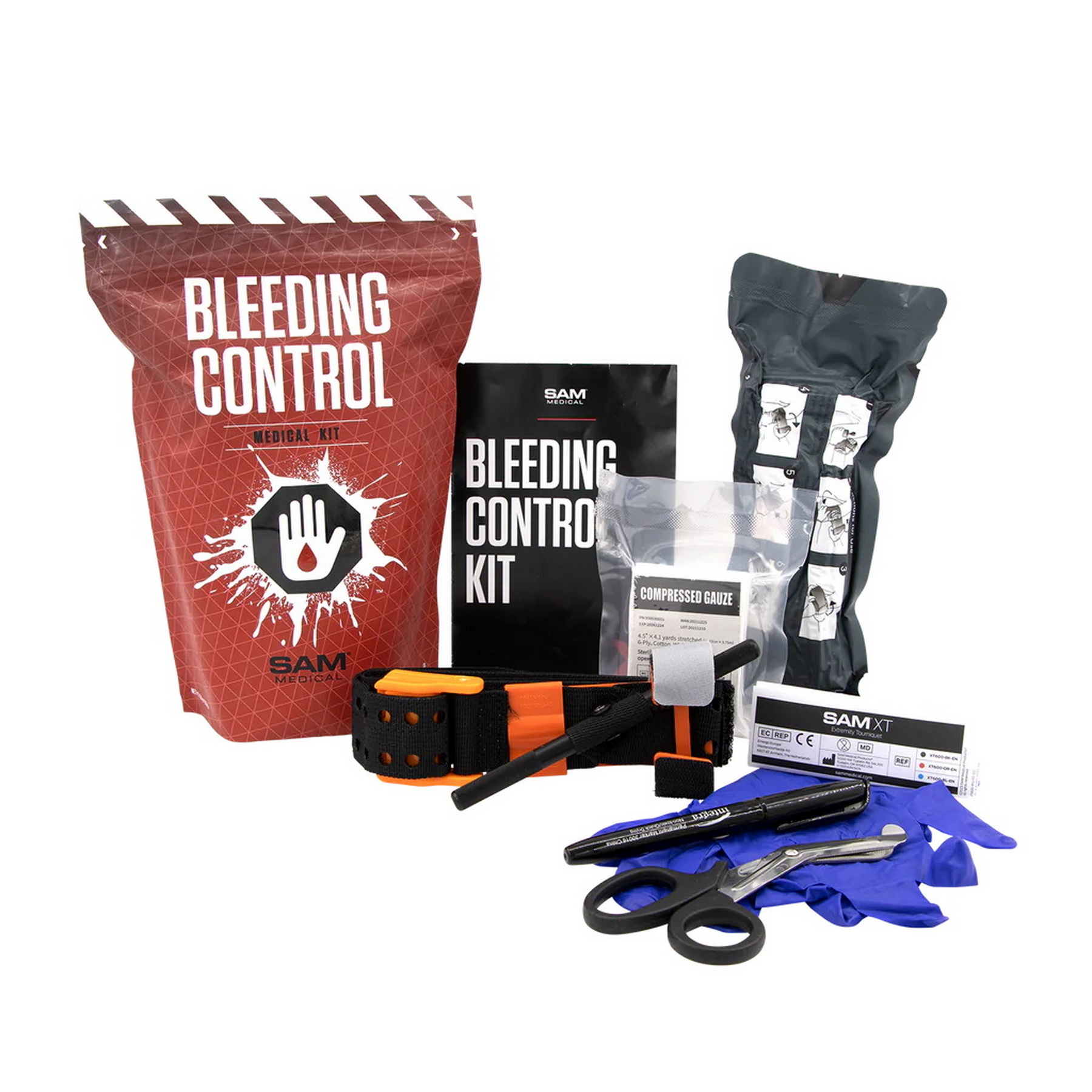 Набір для зупинки кровотечі SAM Medical Bleeding Control Kit SAM Medical - купити в Україні