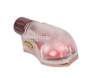 Нашоломний стробоскоп Element EX262 Manta Strobe, DE, Інфрачервоний, Червоний