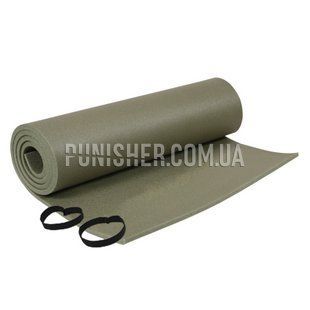 Каремат Rothco Foam Sleeping Pad із зав'язками, Olive, Килимок