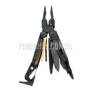 Мультитул Leatherman Mut Black Molle Black, Чорний, 15