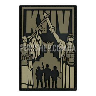 Нашивка Brand Element Киев-Свободный PVC, Olive, ПВХ, Нет