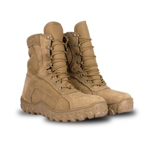 Rocky S2V Flight 600G Insulated Waterproof Military Boot, Coyote Brown, 11 R (US), Demi-season, Winter