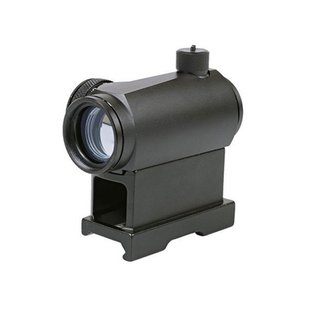 AIM-O T1 Red Dot Sight with QD mount/low mount, Black, Collimator