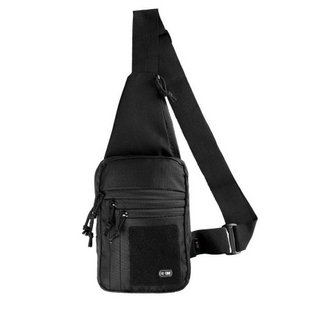 M-Tac Tactical bag shoulder with Velcro, Black