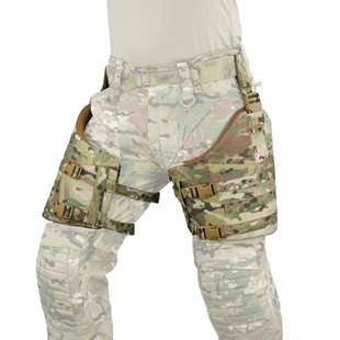 M-Tac Thigh Protection with Ballistic Package Class 2, Multicam, Hip protection, 2, All Size, Ultra high molecular weight polyethylene
