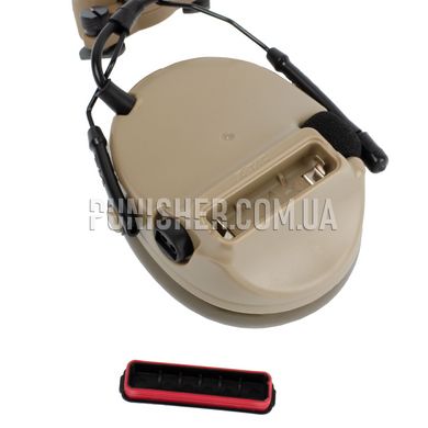 Активная гарнитура Z-Tac Comtac III с креплением на шлем EX, DE