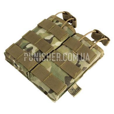Подсумок OneTigris для двух магазинов, Multicam, Molle, AR15/М4, M16, HK416, Для плитоноски, .223, 5.45, 5.56, Нейлон
