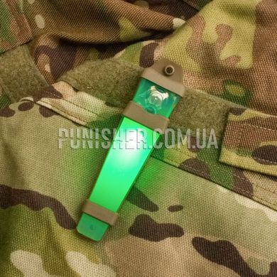 Маячок FMA Velcro Safty Lite, DE, Зелений