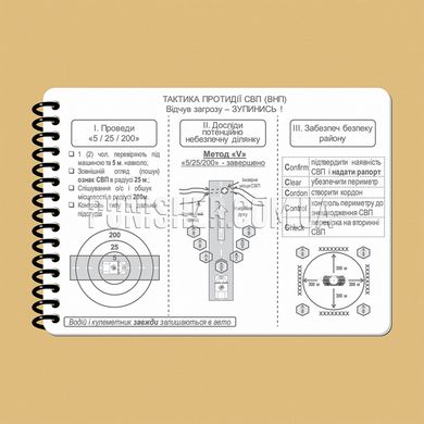 Всепогодний блокнот ECOpybook All-Weather Tactical A6, Білий, Блокнот