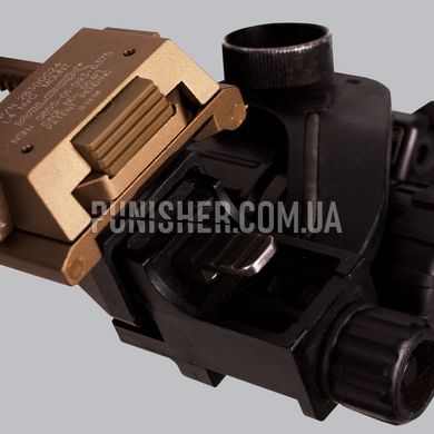 Wilcox Interface Shoe for AN/PVS-7B/7D/PVS-14, Black