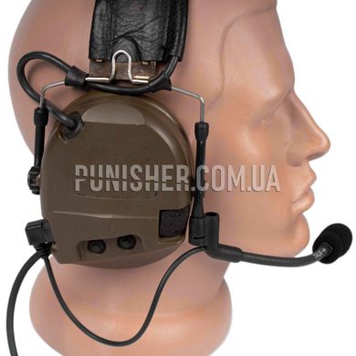 Активна гарнітура Peltor Comtac I headset (Було у використанні), Olive, З наголів'єм, 20, Comtac I, 2xAA