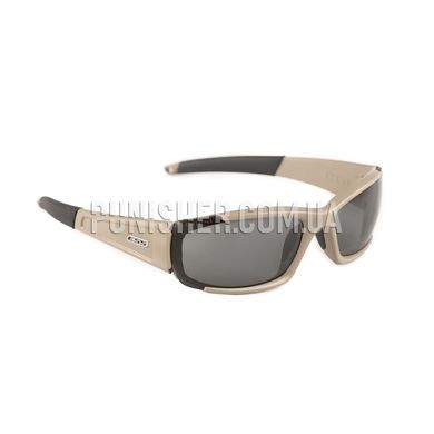 Балістичний комплект окулярів ESS CDI Max Protective Glasses, Tan, Прозорий, Димчастий, Окуляри