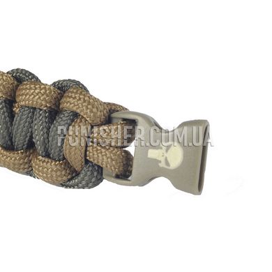 M-Tac Punisher Paracord Bracelet, Khaki, Medium