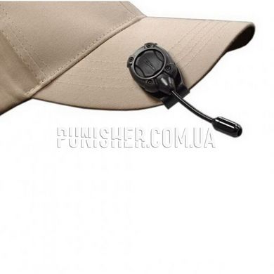 Princeton Tec Point Hat-Clip Black MPLS-1-HAT, Black, Helmet headlight, Battery, White, 10