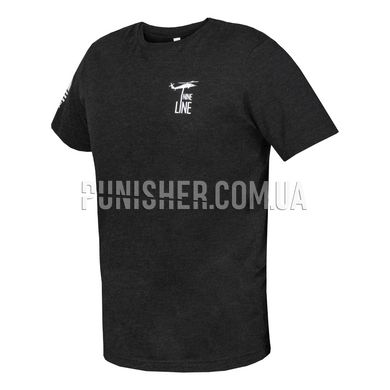 Nine Line Apparel American Flag Schematic T-Shirt, Black, Small