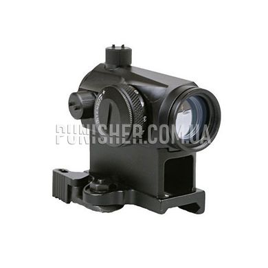 AIM-O T1 Red Dot Sight with QD mount/low mount, Black, Collimator