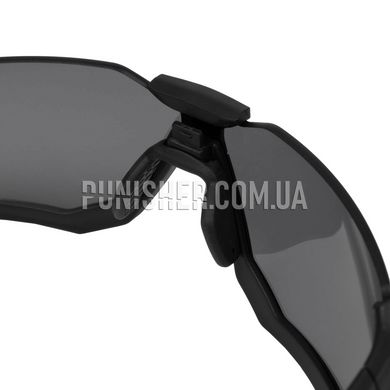 Revision SlingShot Sunglasses 2 Lens Kit (Clear/Smoke), Black, Transparent, Smoky, Goggles