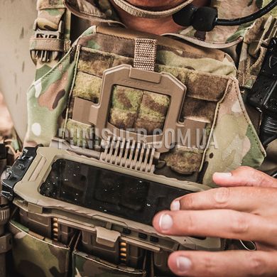 Juggernaut Armor.Mount Plate Carrier PALS/MOLLE (Phone), DE, Small