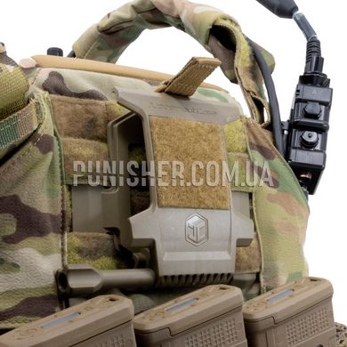 Juggernaut Armor.Mount Plate Carrier PALS/MOLLE (Phone), DE, Small